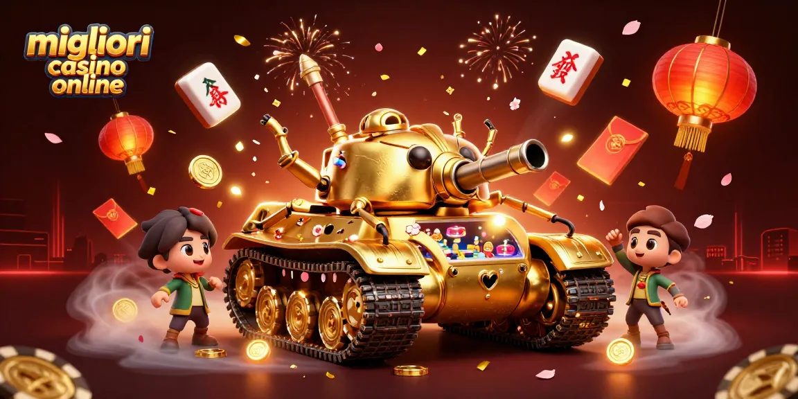 Scopri i migliori casino online con un'illustrazione 3D ricca di dettagli e atmosfere giocose.