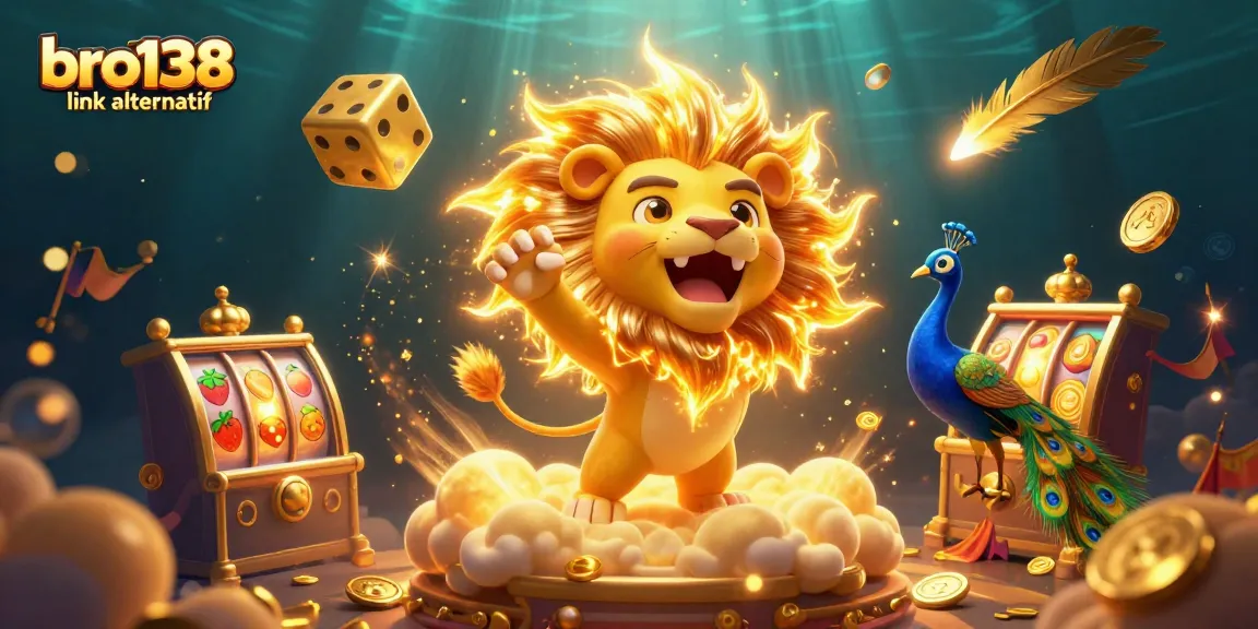 Engage with the exciting world of bro138 link alternatif while winning on slot machines surrounded by vibrant casino elements.