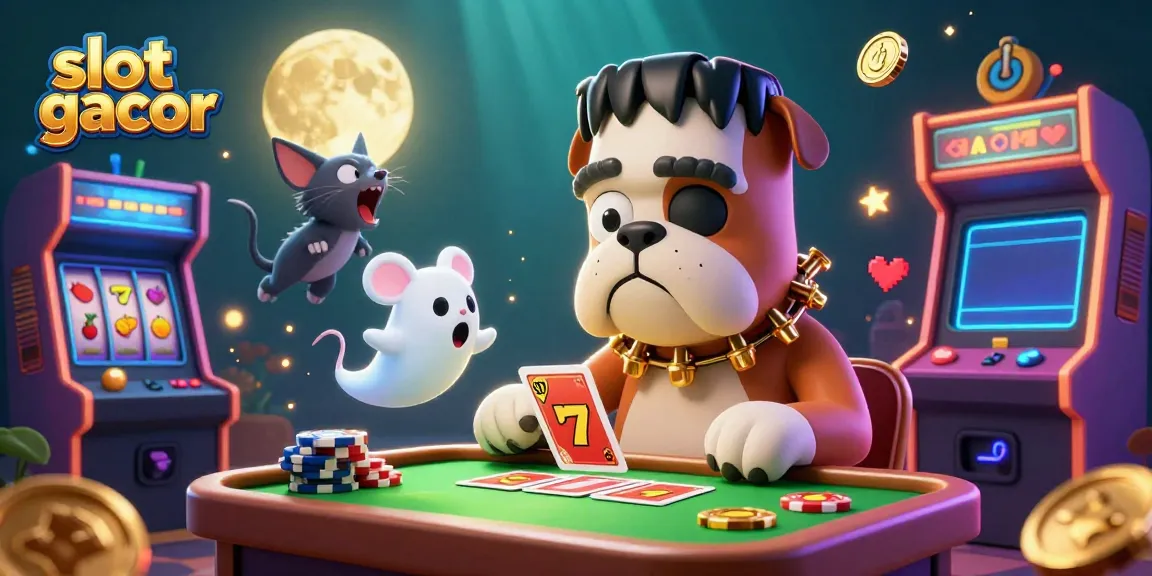 Experience thrilling gameplay with slot gacor in this vibrant 3D casino illustration.