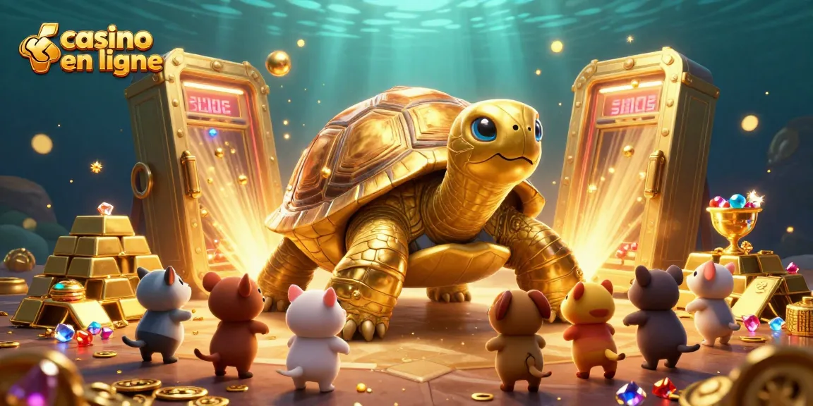 Jouez au casino en ligne et découvrez l'excitation des animations scintillantes et du trésor.