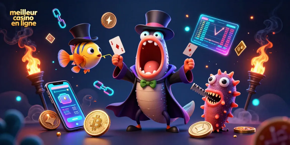 Devenez un expert avec le meilleur casino en ligne, où un poisson-lampe éclaire la magie dans un monde numérique fascinant.