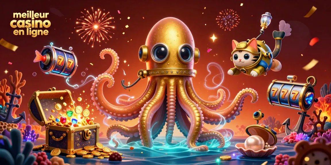 Gagnez au meilleur casino en ligne avec des jeux et trésors sous-marins fascinants.