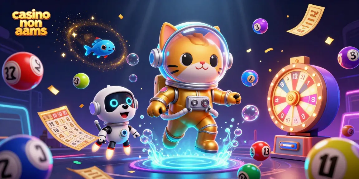 Gioca a casino non AAMS con una scena dinamica di un gatto astronauta e un cane robot.