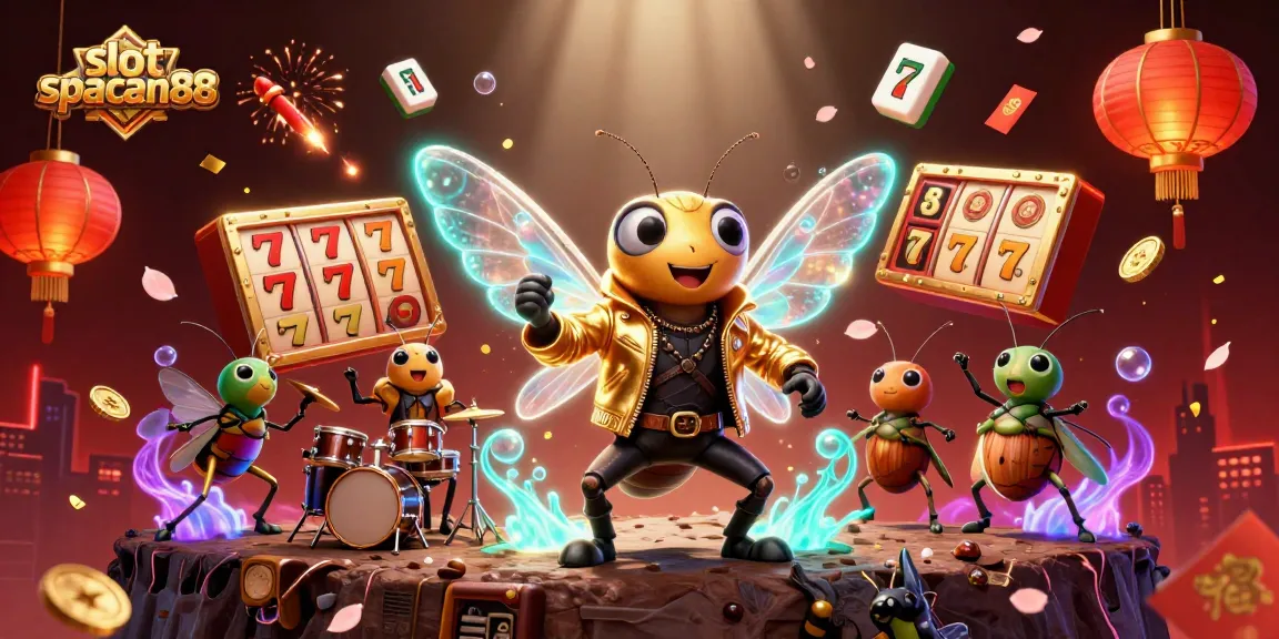 Spin to win with slot spaceman88 in an electrifying casino scene filled with lucky symbols.
