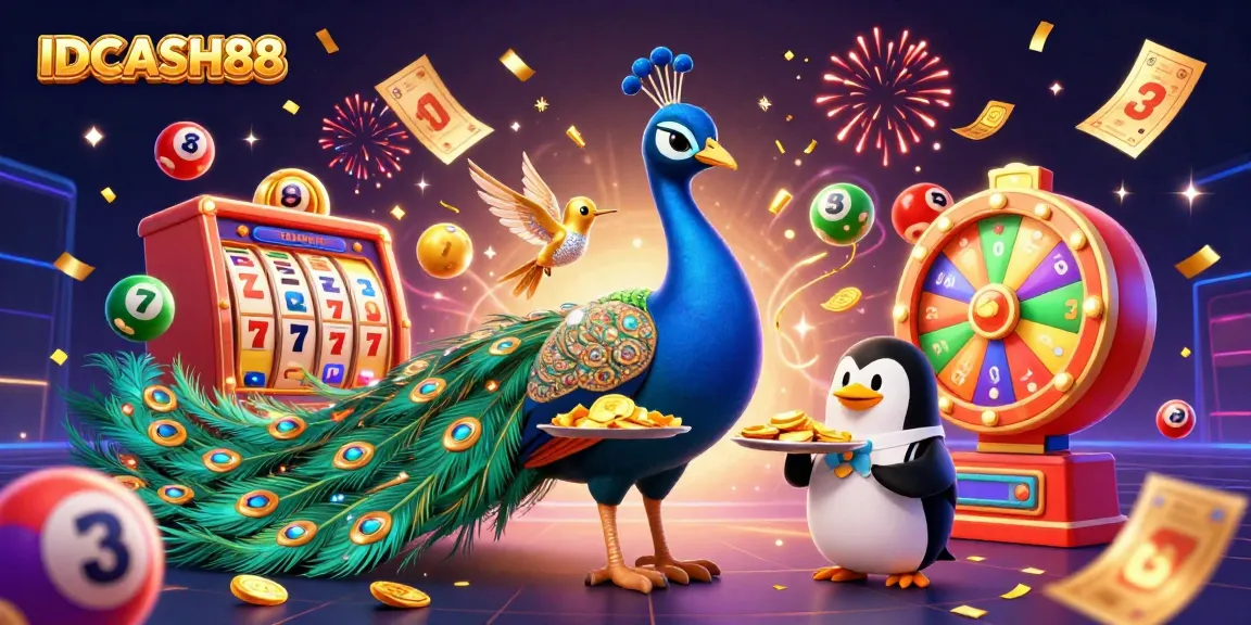 IDCASH88 offers vibrant slot gaming action with lively characters and dazzling visual elements.