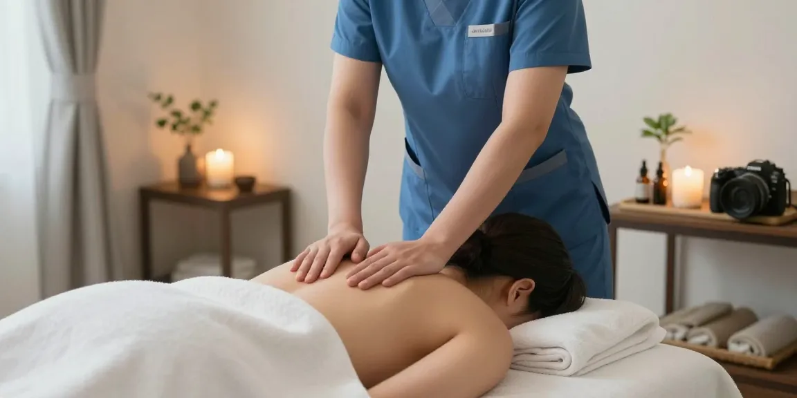 Experience tranquil 강남출장마사지 therapy in a serene spa atmosphere.