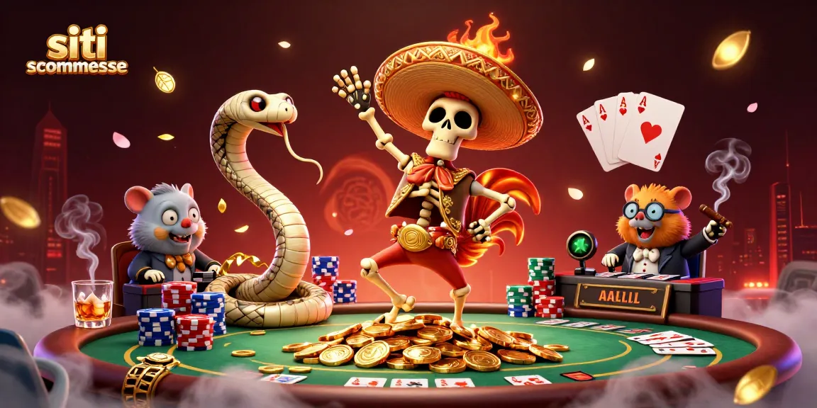 Siti scommesse: scommettendo tra monete dorate e giochi emozionanti nel casinò