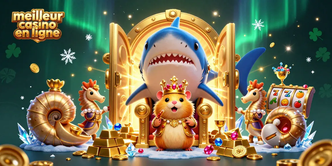 Profitez de l'ambiance festive du meilleur casino en ligne avec des personnages audacieux et des trésors scintillants.