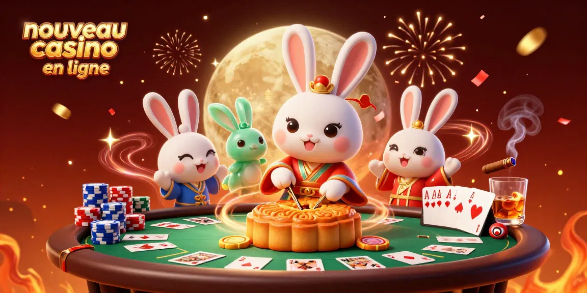 Découvrez le nouveau casino en ligne avec des éléments de jeu captivants et festifs sur la lune.