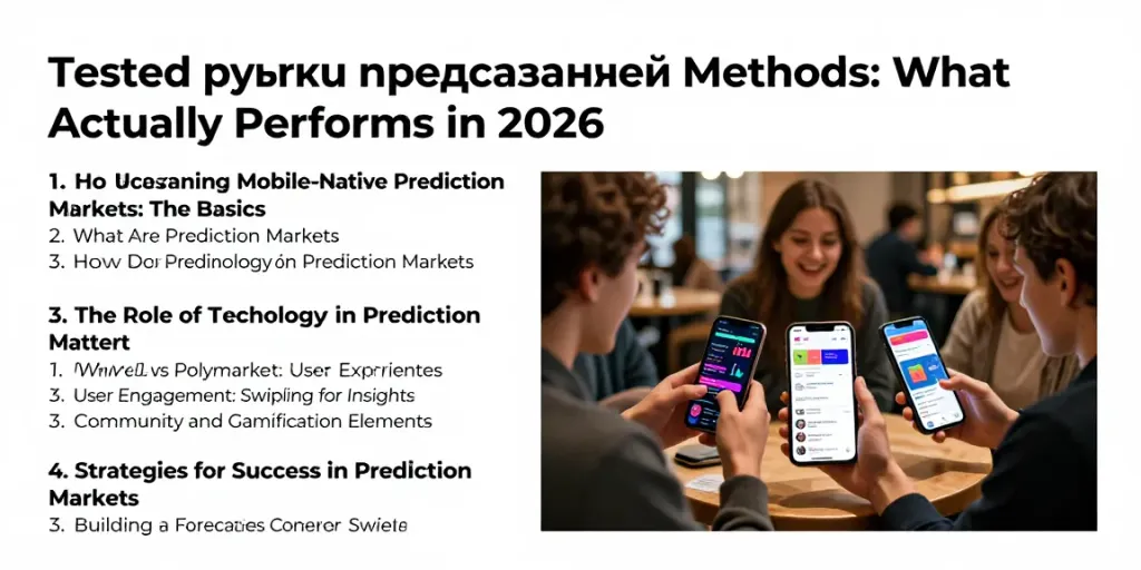 рынки предсказаний insights shown in Tested рынки предсказаний Methods: What Actually Performs in 2026