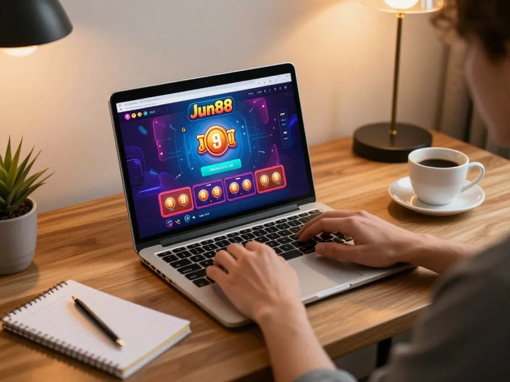 Engage in exciting gaming activities after đăng ký Jun88 with modern online casino tools and cozy setup