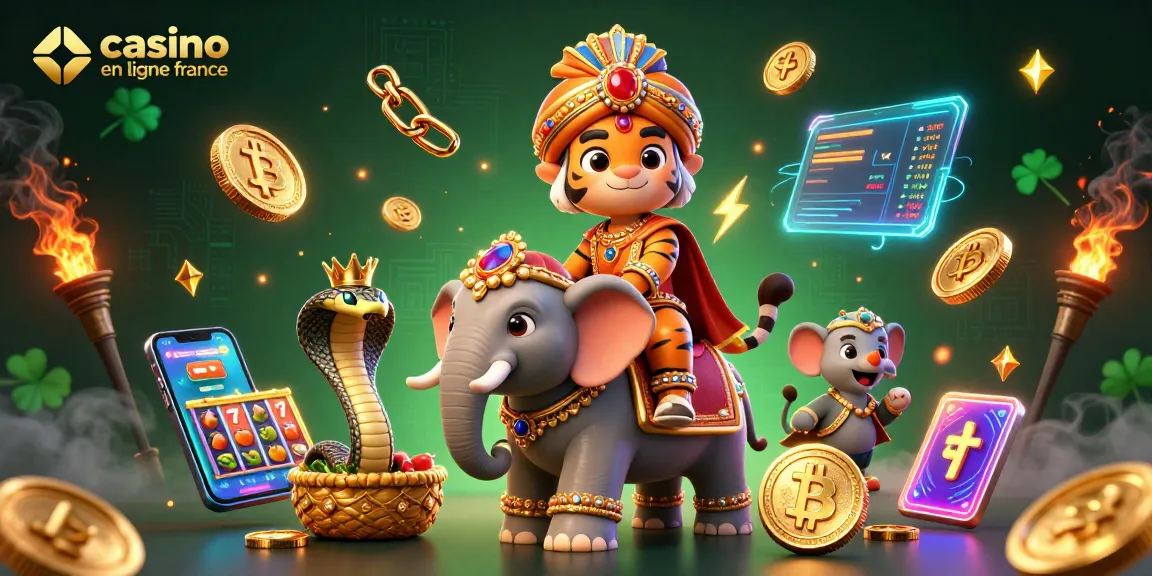 Découvrez le monde du casino en ligne France avec un maharaja et ses trésors scintillants.
