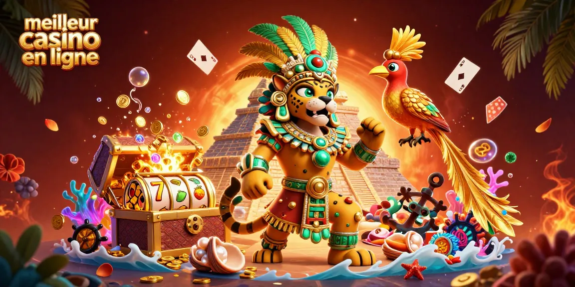 Plongez dans le meilleur casino en ligne avec un prêtre jaguar et des éléments de jeu captivants.