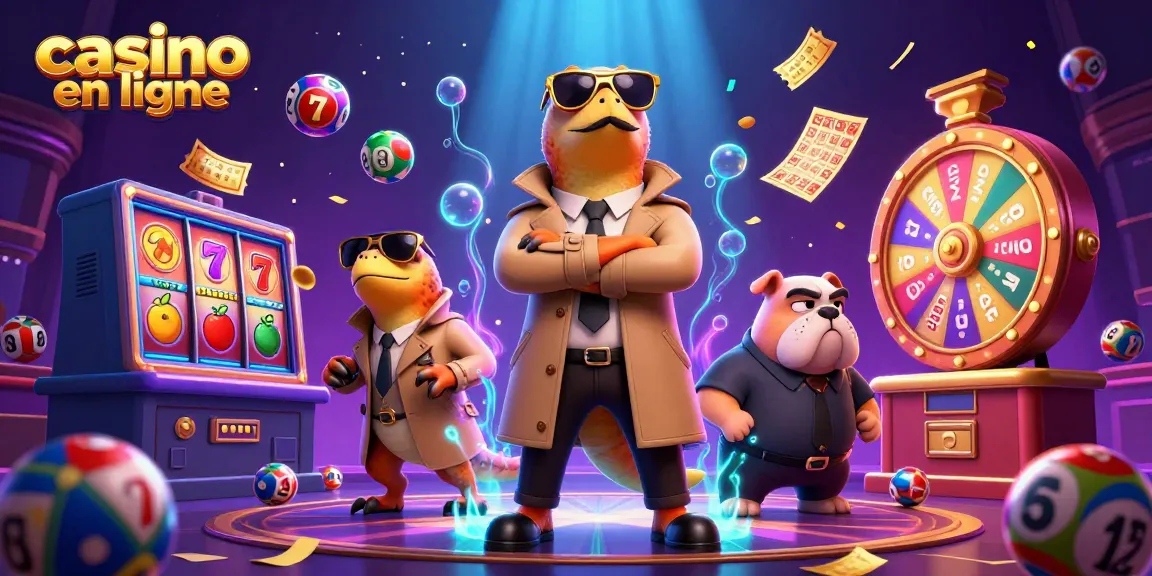 Jouez à des jeux captivants dans un casino en ligne avec des raptors déguisés dans un lounge VIP.