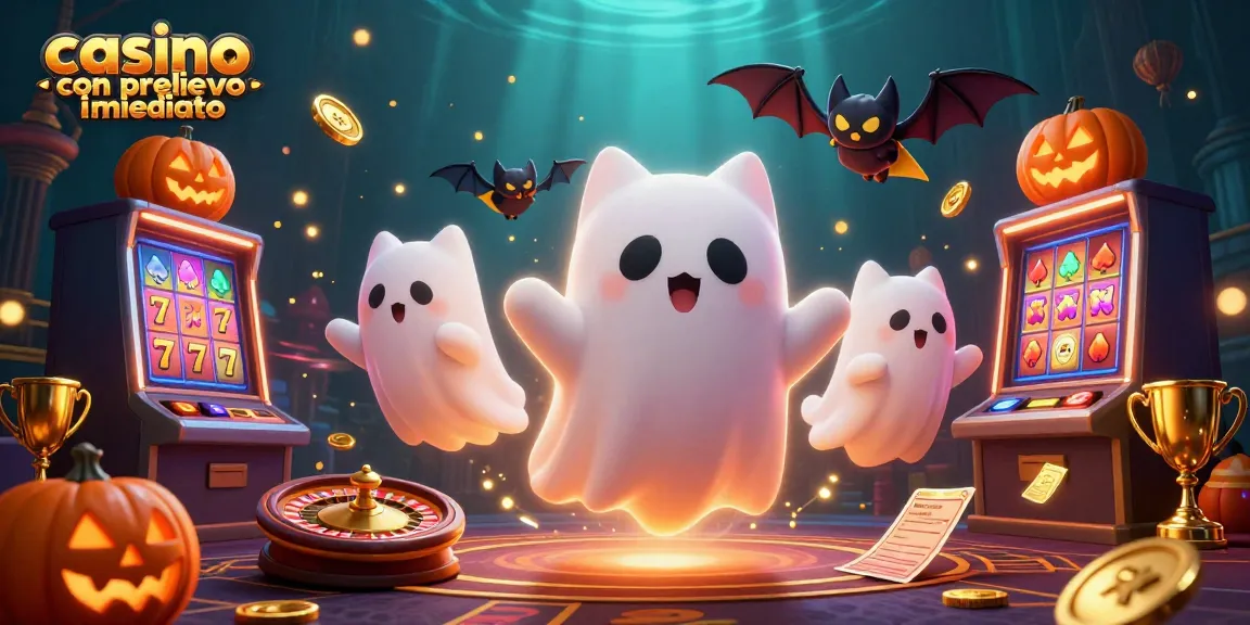 Gioca nei casinò con prelievo immediato, dove un gatto fantasma e un pipistrello vivono avventure tra slot e tavoli da gioco.