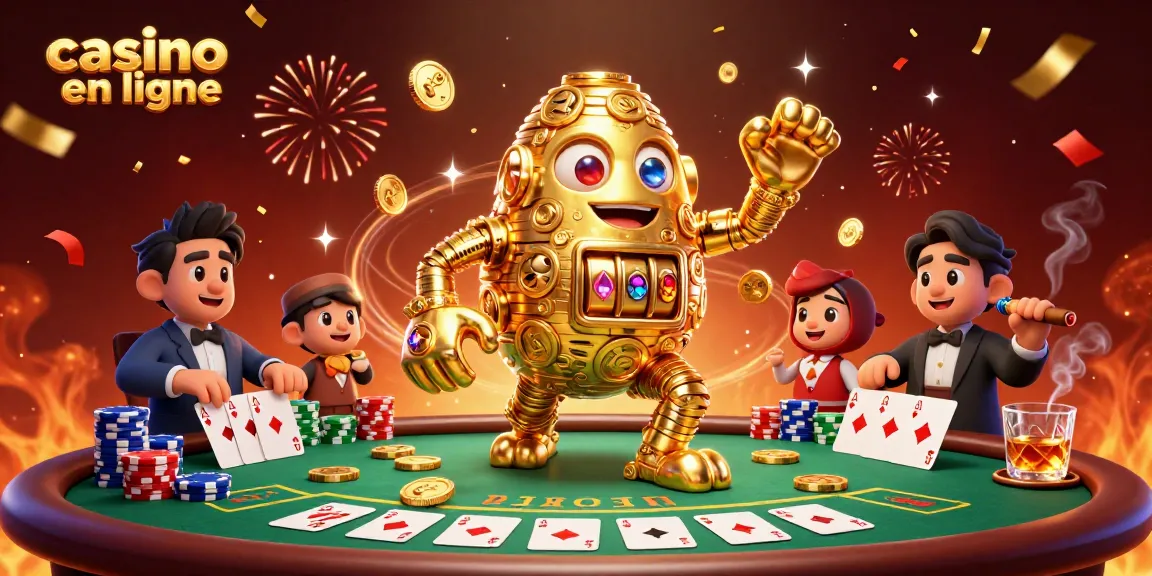 Jouez avec le casino en ligne et découvrez des machines à sous et des jeux de poker captivants.