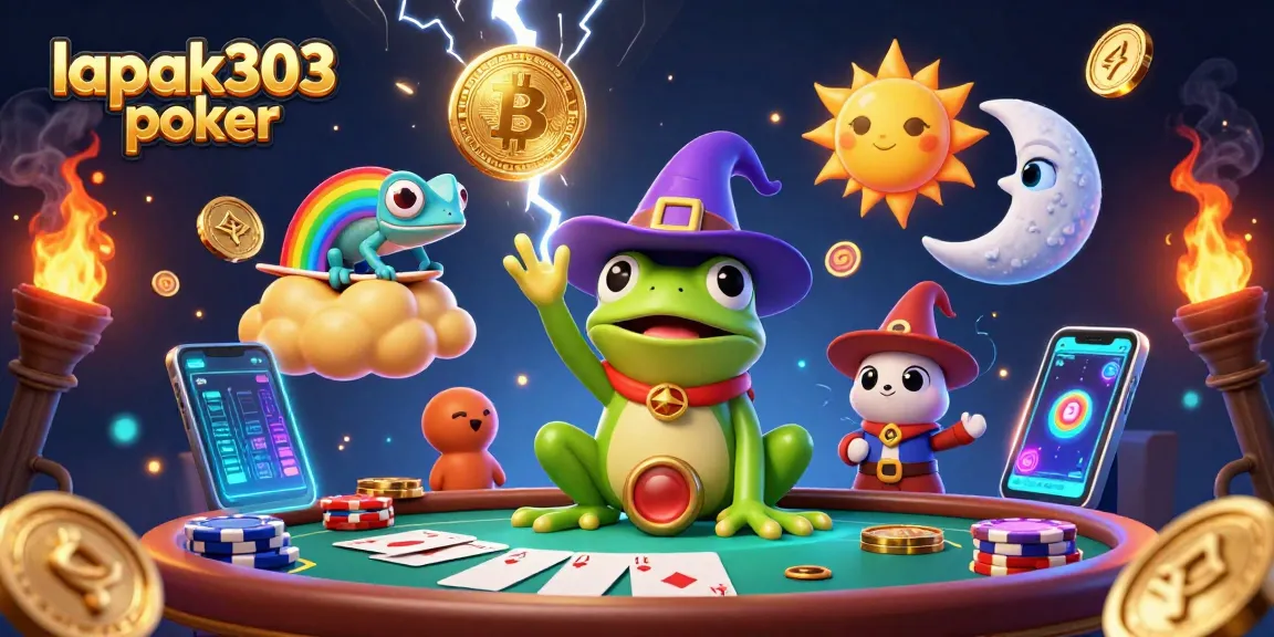 Menang di lapak303 poker dengan karakter berwarna-warni yang mengejutkan di dunia kasino.