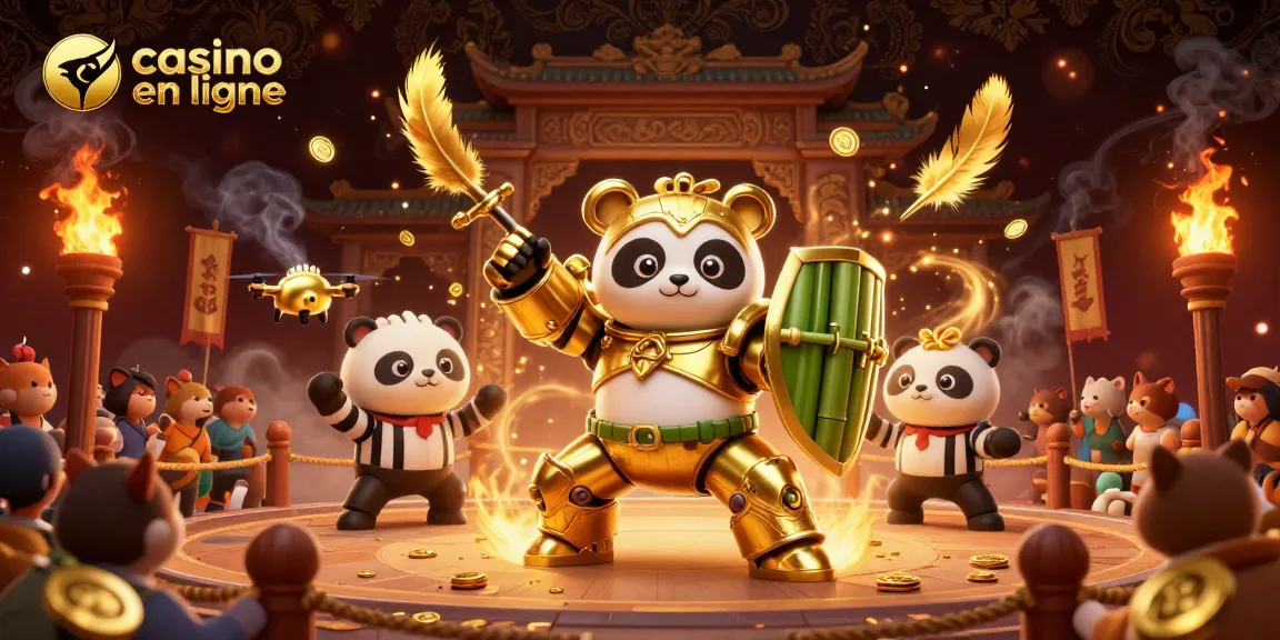 Profitez du meilleur casino en ligne avec des personnages animés dans une arène captivante.