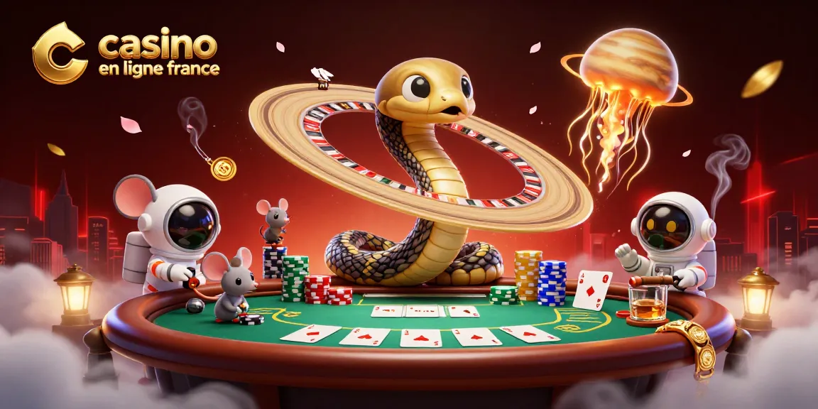 Préparez-vous à miser dans le casino en ligne France avec une scène animée incroyable!