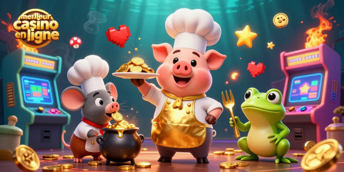 Jouez au meilleur casino en ligne avec des personnages animés captivants et des éléments de jeu colorés.