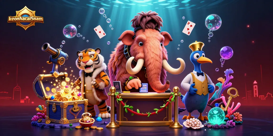 Engage with keonhacai5nam's vibrant casino adventure featuring rich graphics and immersive characters.