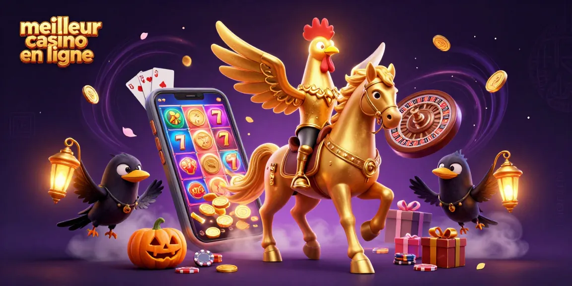Explorez le meilleur casino en ligne avec des éléments de jeu captivants et des personnages colorés.