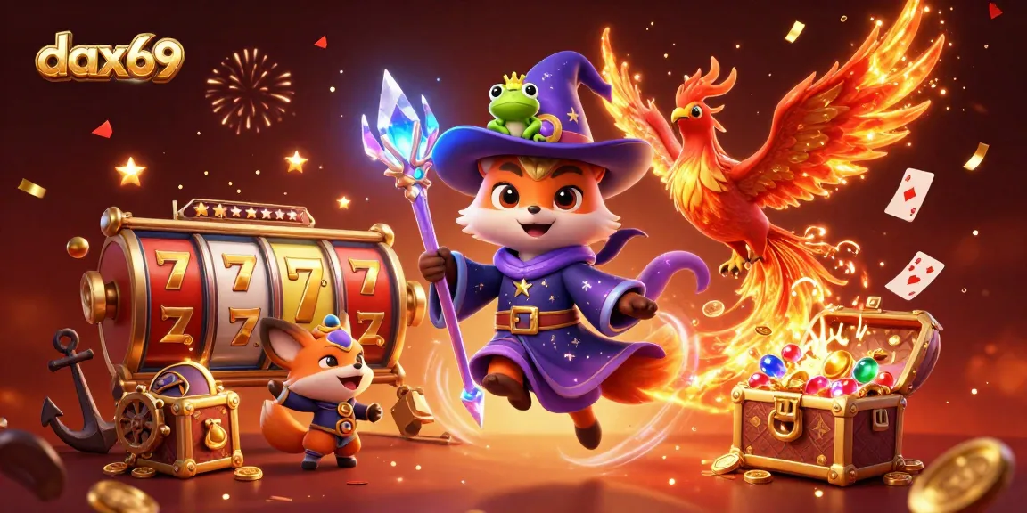 DAX69 membawa keberuntungan dalam permainan slot online dengan jackpot besar dan simbol lucky 7.