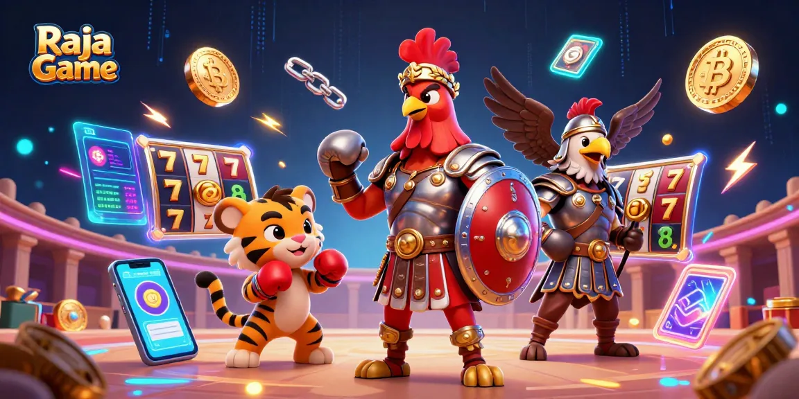 Experience exciting gameplay on Raja Game with captivating slots and jackpots featuring vivid characters.