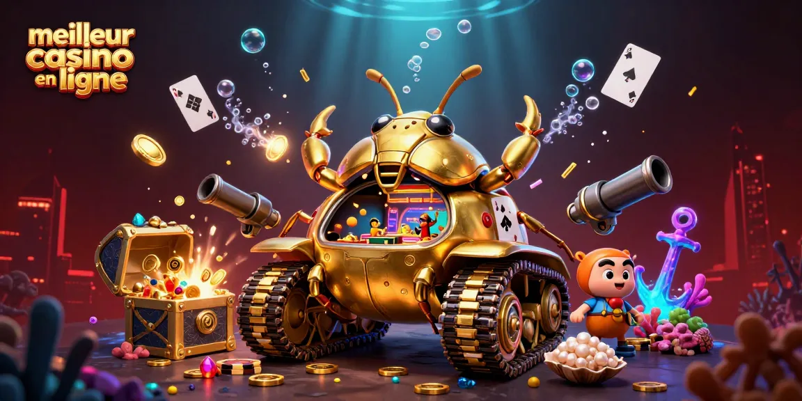Collection de jeux dans le meilleur casino en ligne illustrant une expérience de fortune et d'aventure.