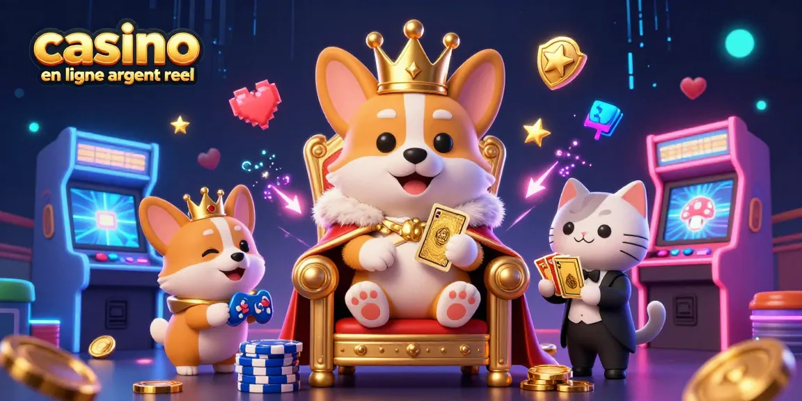 Vivez l'excitation du casino en ligne argent réel avec des personnages amusants et des éléments de jeu vibrants.