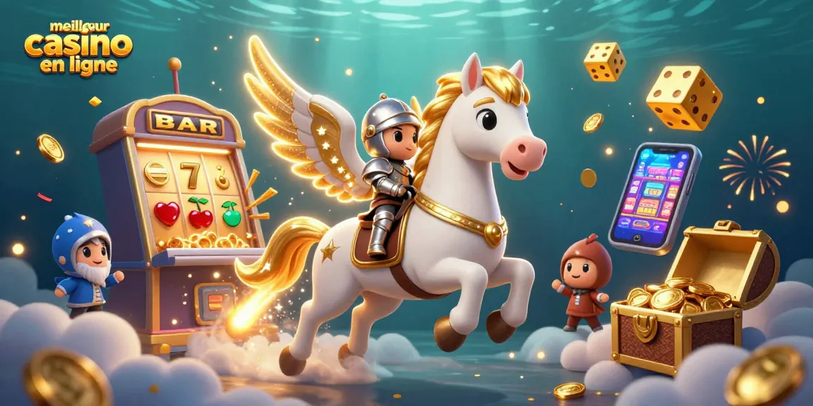 Découvrez le meilleur casino en ligne avec un cheval céleste et un jackpot éclatant.