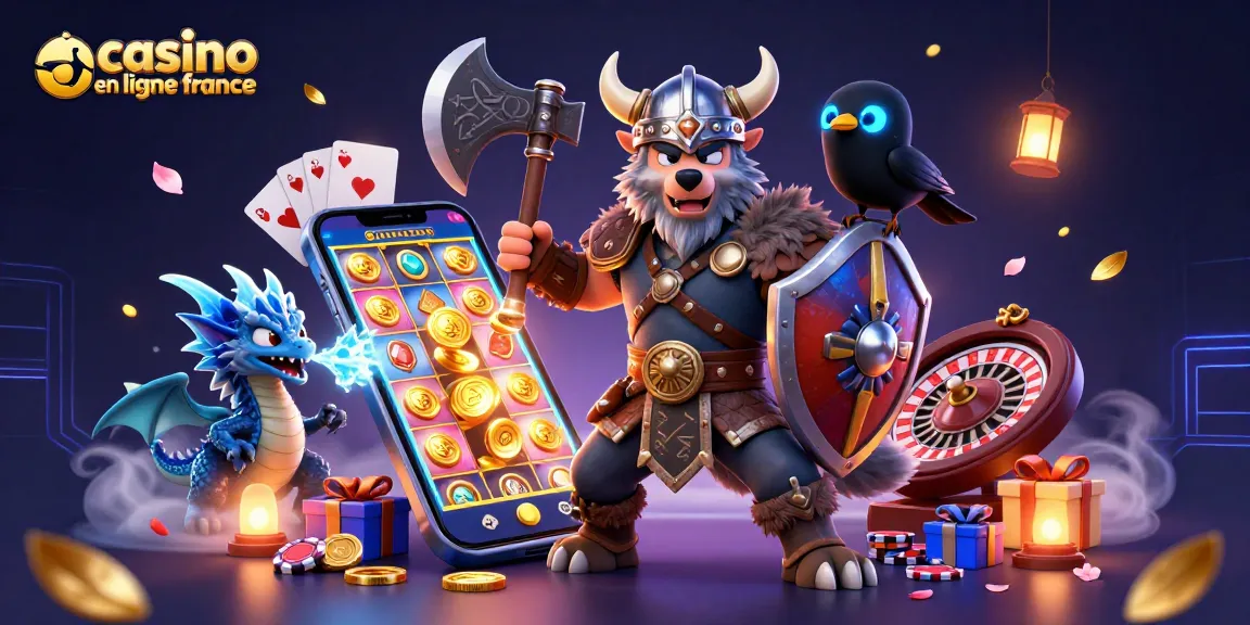 Ce que vous voulez, un dragon gelé et un guerrier loup au casino en ligne France!