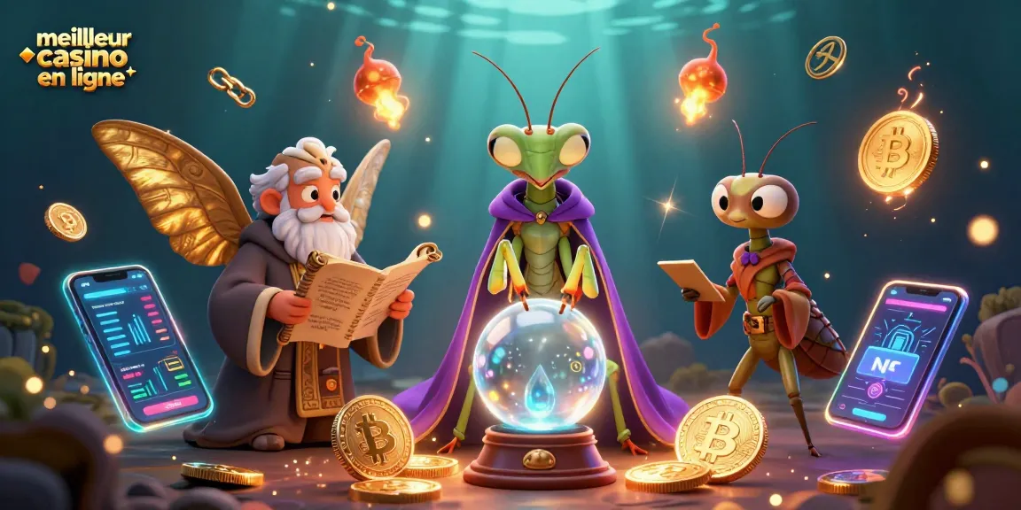 Jouez au meilleur casino en ligne avec des personnages mystiques au cœur d'une scène 3D fascinante.