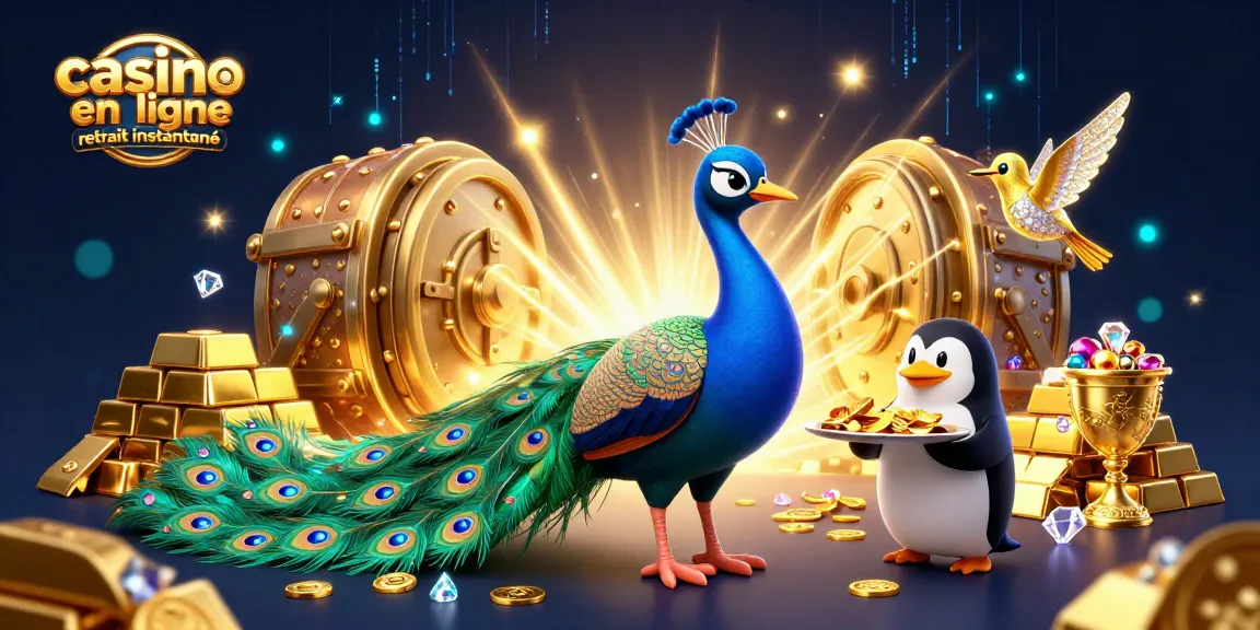Jouer dans un casino en ligne retrait instantané et gagner des récompenses rapides avec un design coloré et captivant.