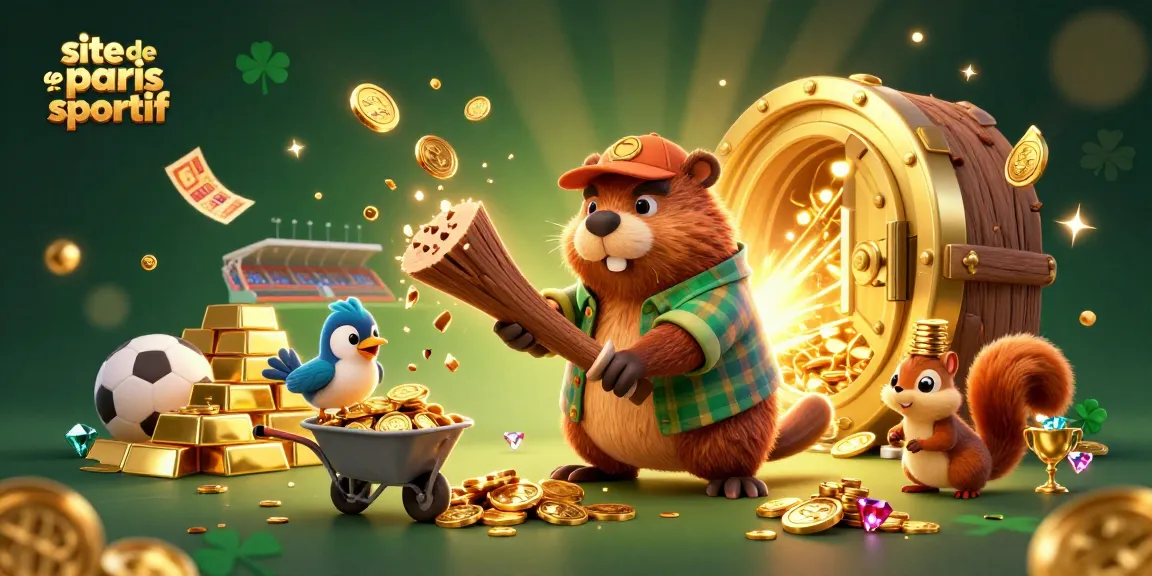 Pariez sur le site de paris sportif avec des personnages animés et des éléments de casino dynamiques.
