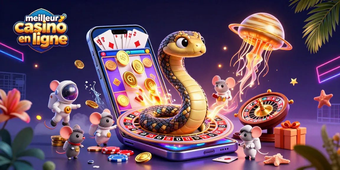 Le meilleur casino en ligne pour des astronautes misant sur la roulette cosmique avec des éléments de casino colorés.